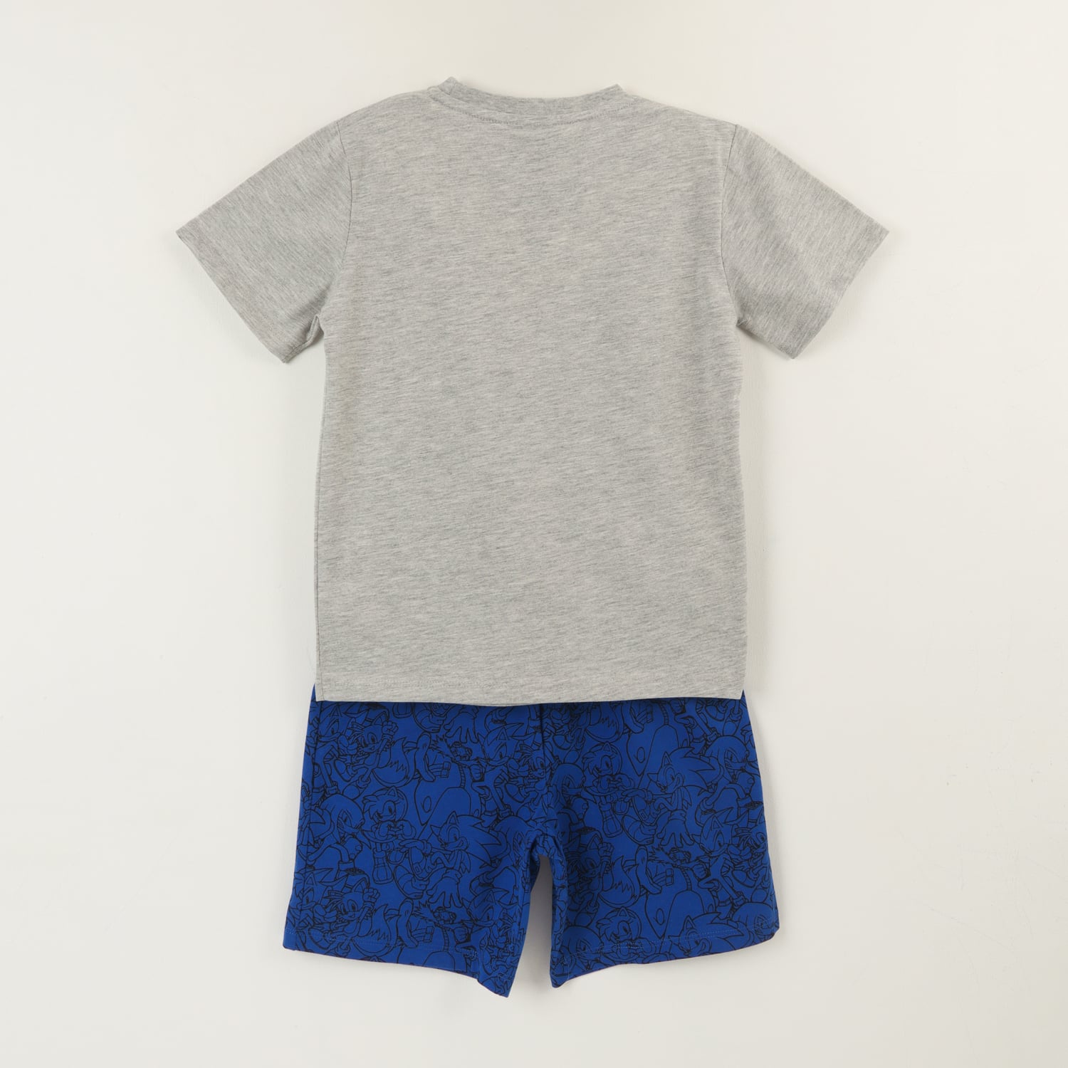 PIJAMA MANGA CORTA NIÑO GRIS CLARO PERSONAJES SONIC - 2