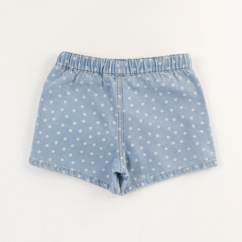 SHORT NIÑA AZUL DENIM PUNTOS MINNIE DISNEY - 2