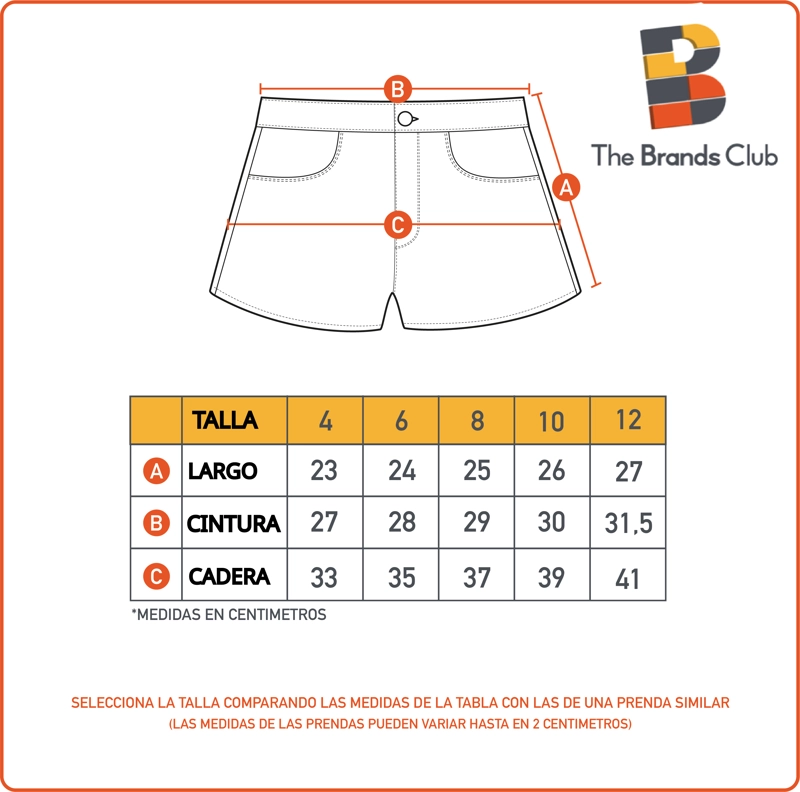 SHORT NIÑA AZUL DENIM PUNTOS MINNIE DISNEY - 4