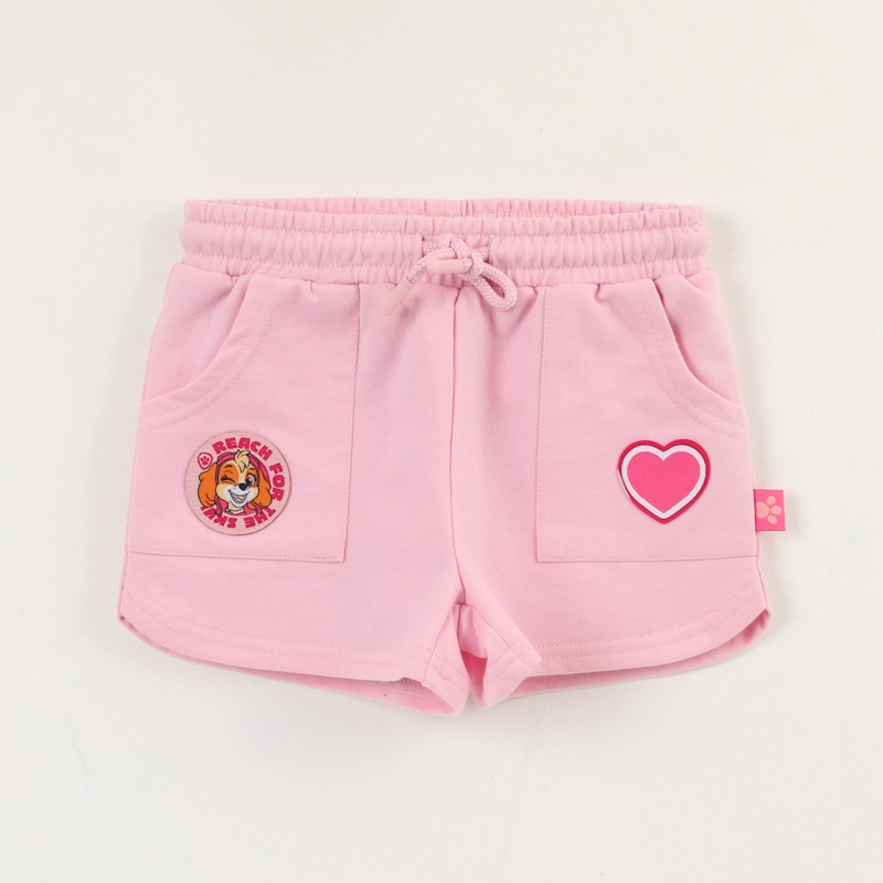 SHORT NIÑA ROSADO LOGO PAW PATROL - 1