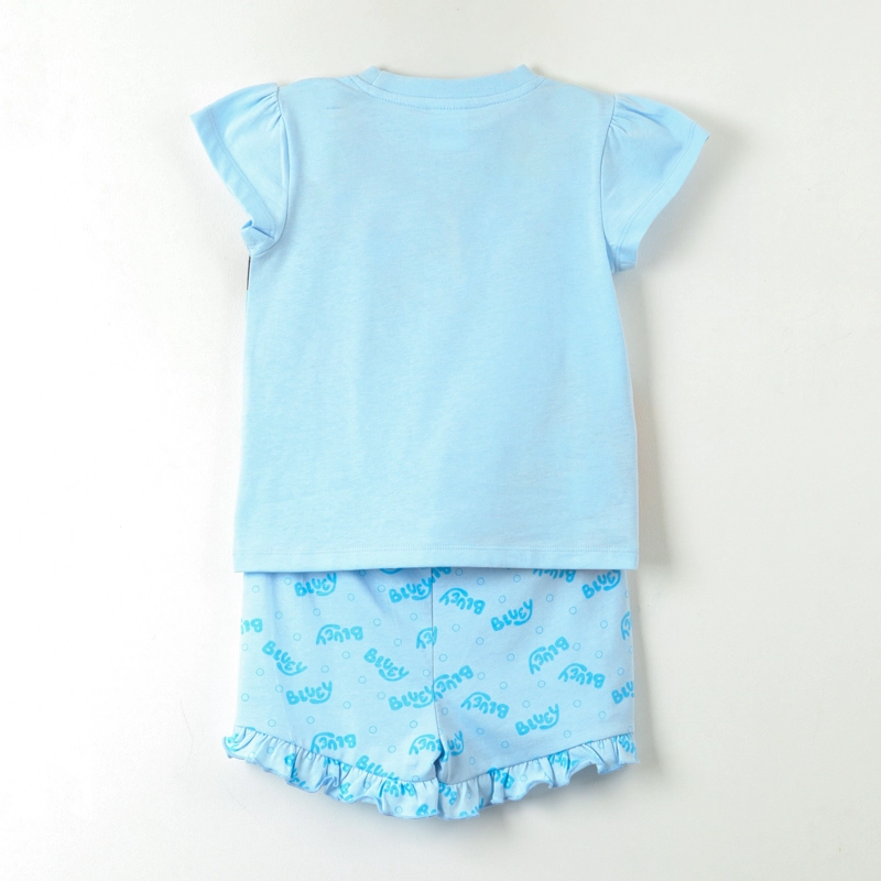 PIJAMA MANGA CORTA NIÑA CELESTE BLUEY & FRIENDS BLUEY - 2