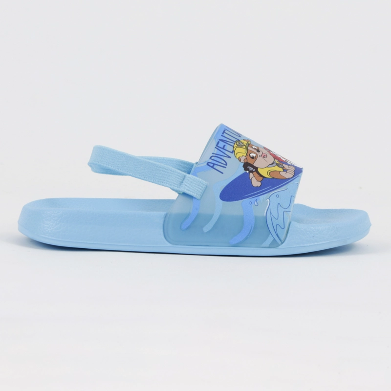 SANDALIA SLIDE NIÑO CELESTE ADVENTURE BAY PAW PATROL - 1
