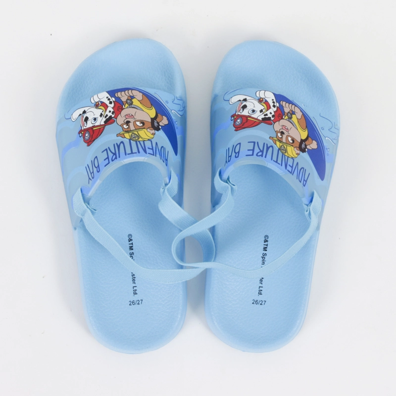 SANDALIA SLIDE NIÑO CELESTE ADVENTURE BAY PAW PATROL - 3