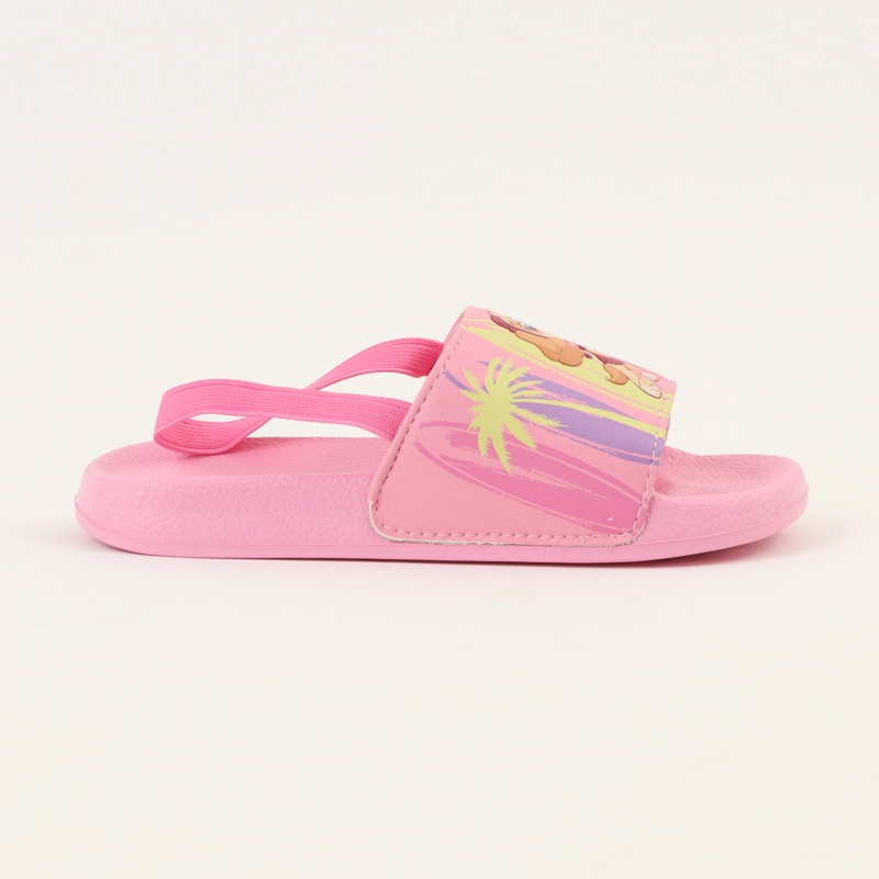 SANDALIA SLIDE NIÑA ROSADO SKYE FLORES PAW PATROL - 1