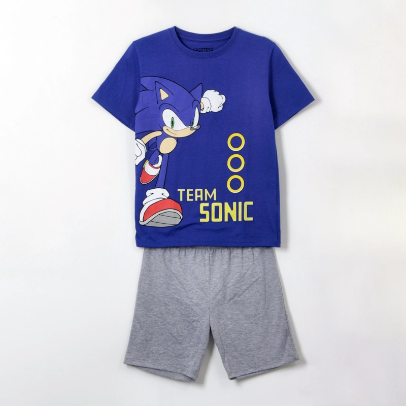 PIJAMA MANGA CORTA TEEN AZUL TEAM SONIC - 1