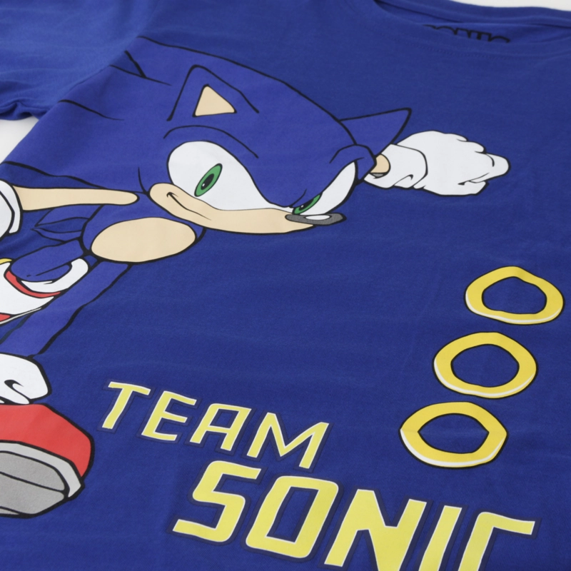 PIJAMA MANGA CORTA TEEN AZUL TEAM SONIC - 3