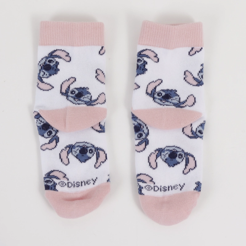 TRIPACK CALCETIN NIÑA CELESTE EN LA OLA LILO & STITCH DISNEY - 6