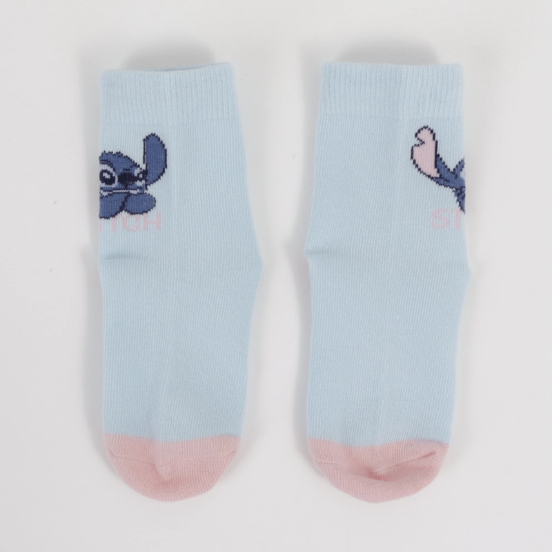 TRIPACK CALCETIN NIÑA ROSADO PRINT LILO & STITCH DISNEY - 7