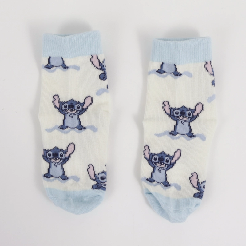 TRIPACK CALCETIN NIÑA ROSADO PRINT LILO & STITCH DISNEY - 9