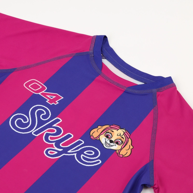 POLERA MANGA CORTA NIÑA FUCSIA FUTBOL PAW PATROL - 3