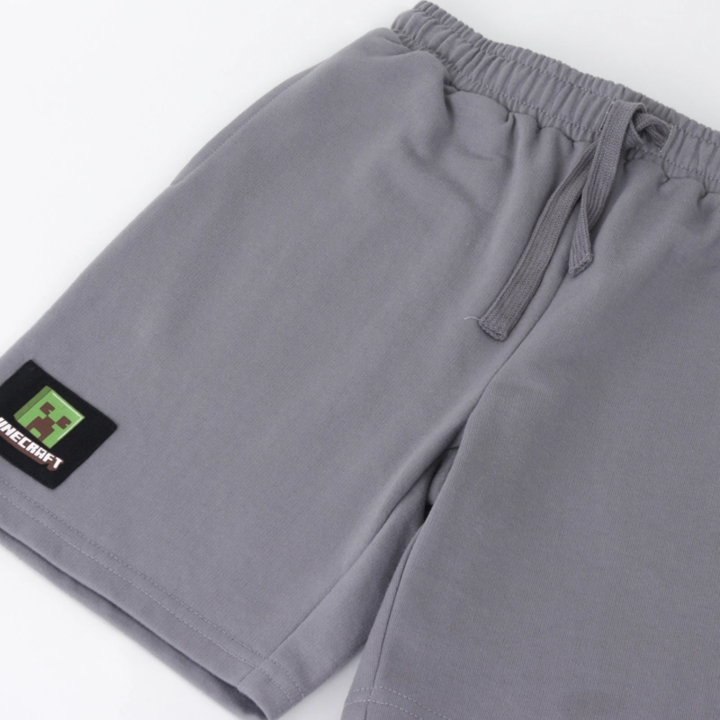 CONJUNTO NIÑO VERDE SHORT CORDON CREEPER MINECRAFT - 4