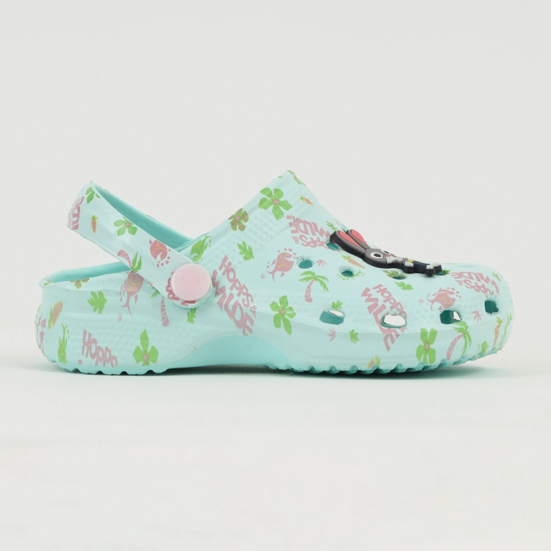 SUECO DE EVA NIÑA VERDE HOOPS ZOOTOPIA - 1