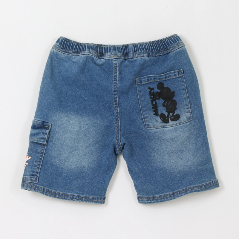 SHORT NIÑO AZUL MEZCLILLA MICKEY DISNEY - 2