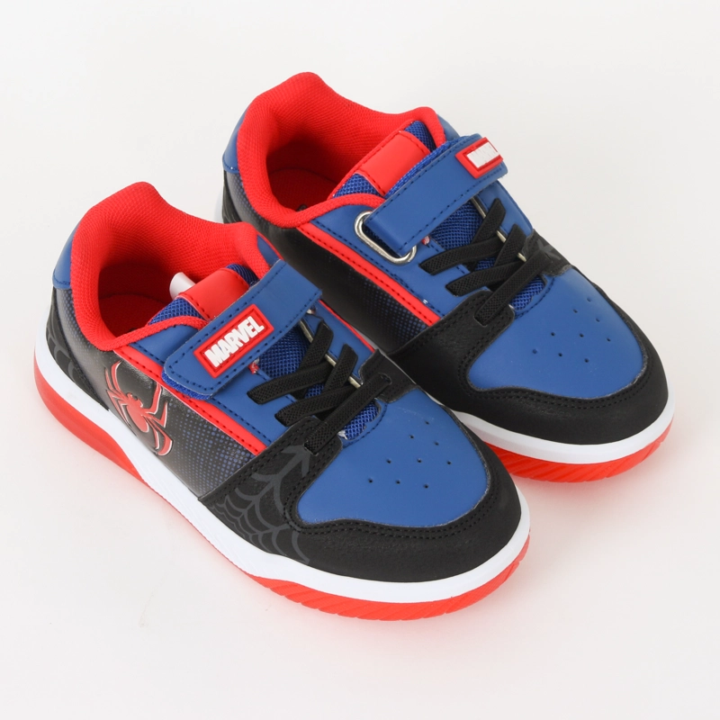 ZAPATILLA CON LUCES NEGRO NIÑO ARAÑA SPIDERMAN MARVEL - 2