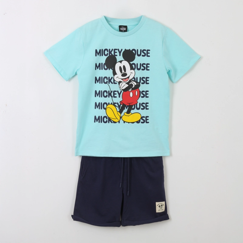 CONJUNTO NIÑO CELESTE PERSNAJE MICKEY DISNEY - 1