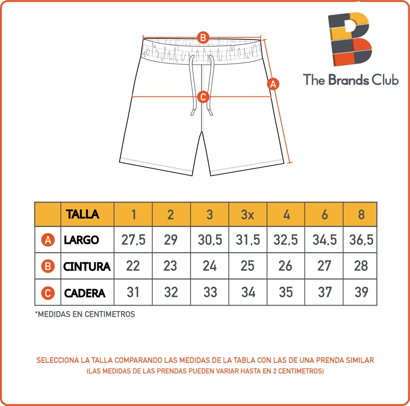 SHORT NIÑO AZUL DENIM BASICO THE BRANDS CLUB - 4