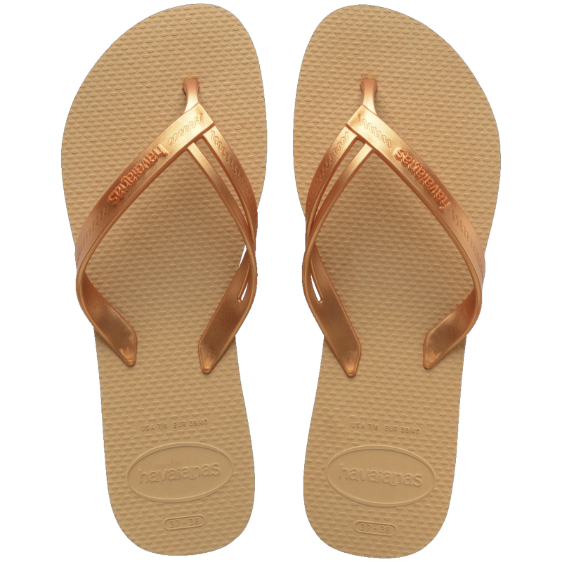 SANDALIA MUJER ELEGANCE DORADO HAVAIANAS - 1