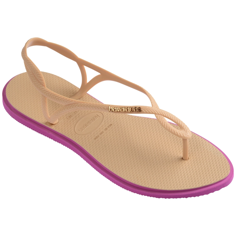 SANDALIA MUJER LUNA POINT BEIGE HAVAIANAS - 2