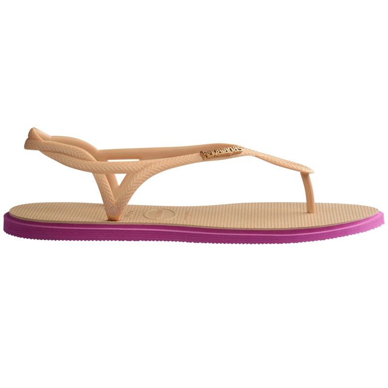 SANDALIA MUJER LUNA POINT BEIGE HAVAIANAS - 3