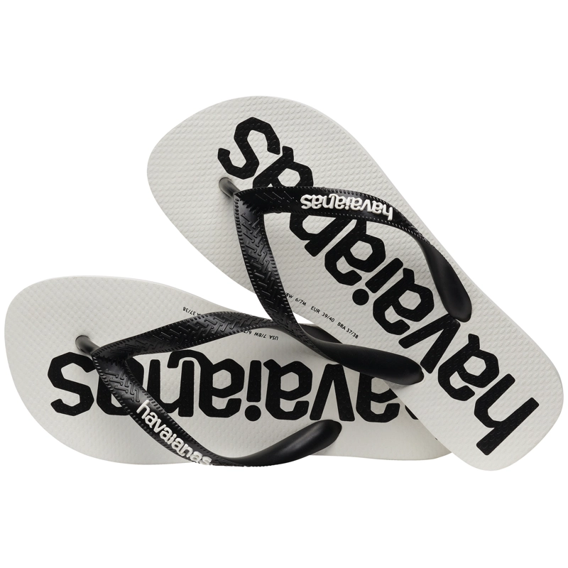 SANDALIA HOMBRE TOP LOGOMANIA BLANCO HAVAIANAS - 4
