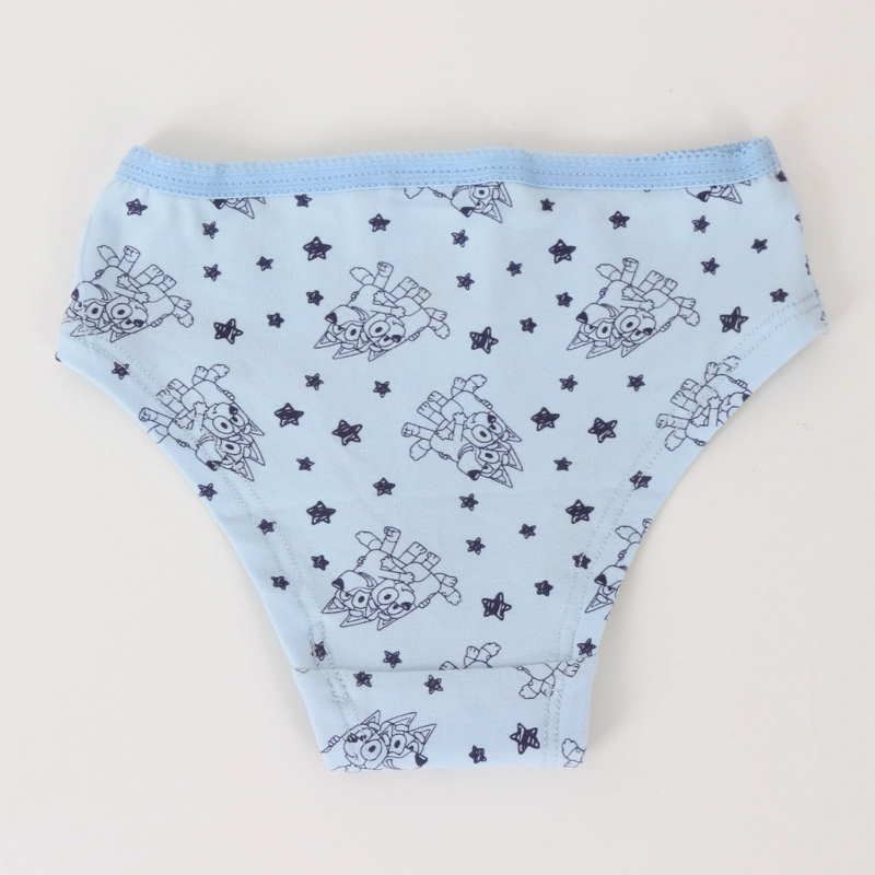 TRIPACK CALZON NIÑA CELESTE ESTRELLAS BLUEY - 5