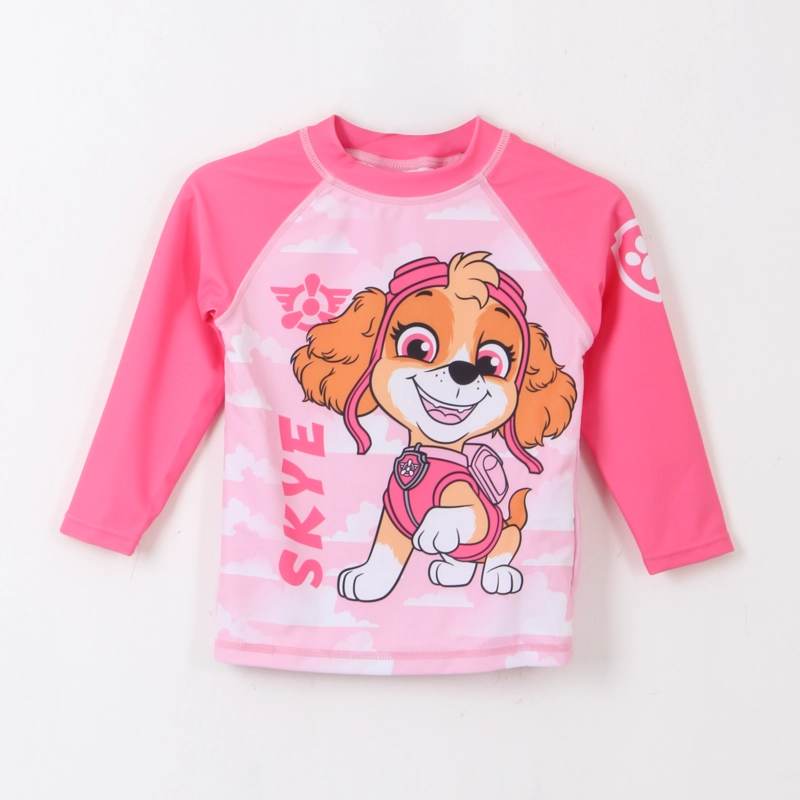 POLERA UV NIÑA ROSADO SKYE PAW PATROL - 1