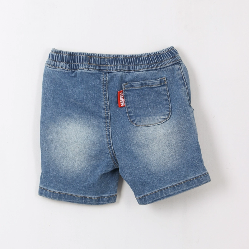 SHORT NIÑO DENIM AZUL SPIDEY MARVEL - 2