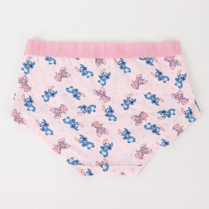 TRIPACK CALZON NIÑA ROSADO FLORES LILO & STITCH DISNEY - 5