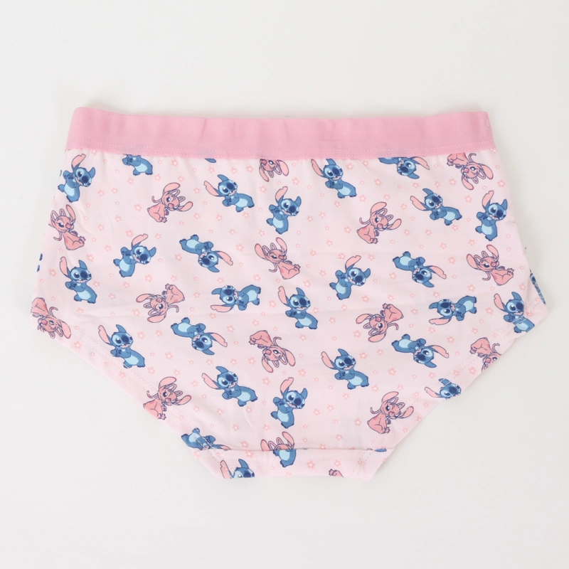 TRIPACK CALZON NIÑA ROSADO FLORES LILO & STITCH DISNEY - 5