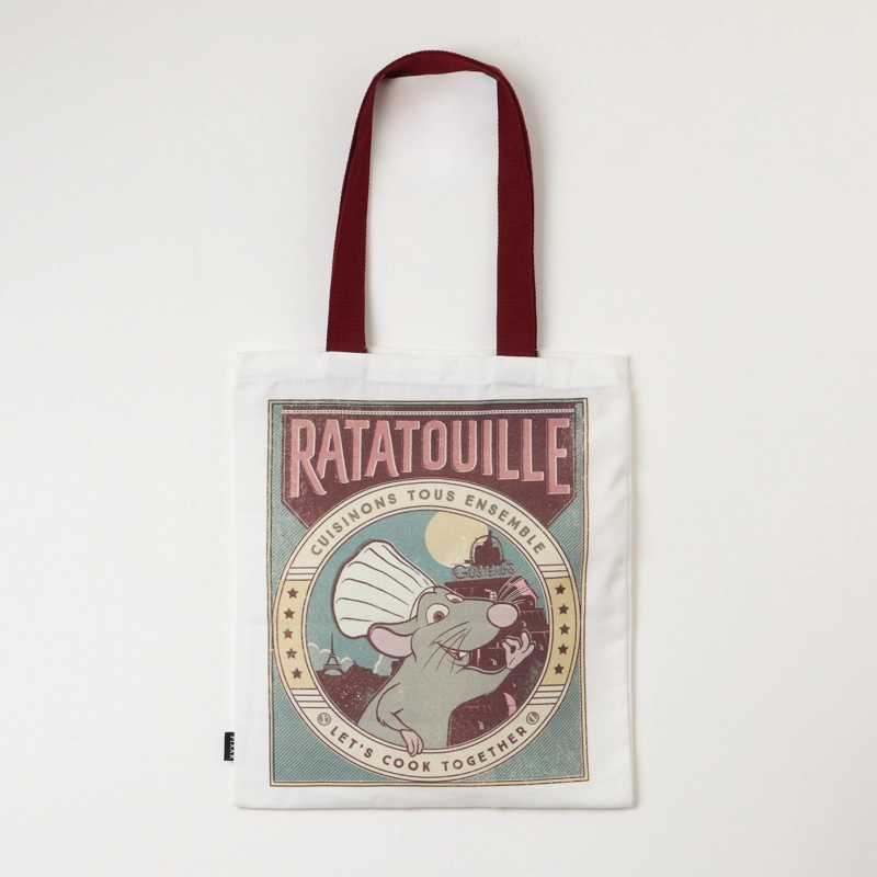 TOTEBAG NIÑO RATATOUILLE BLANCO PIXAR DISNEY - 1