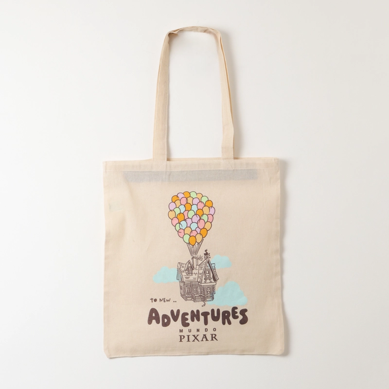 TOTEBAG NIÑO BEIGE UP PIXAR DISNEY - 1