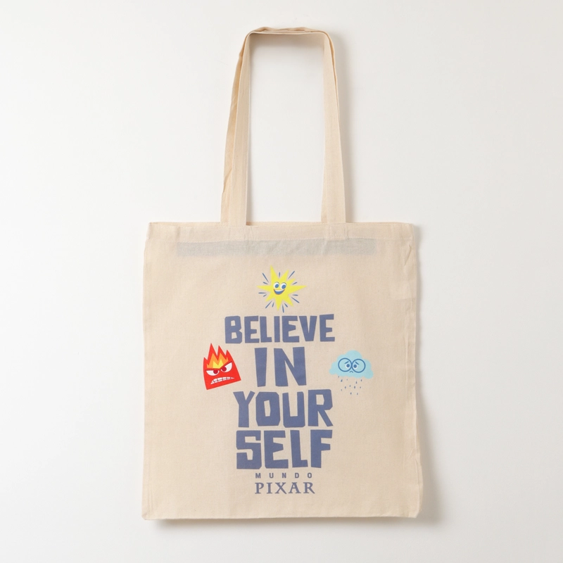 TOTEBAG NIÑO BEIGE PERSONAJES COLO PIXAR DISNEY - 1