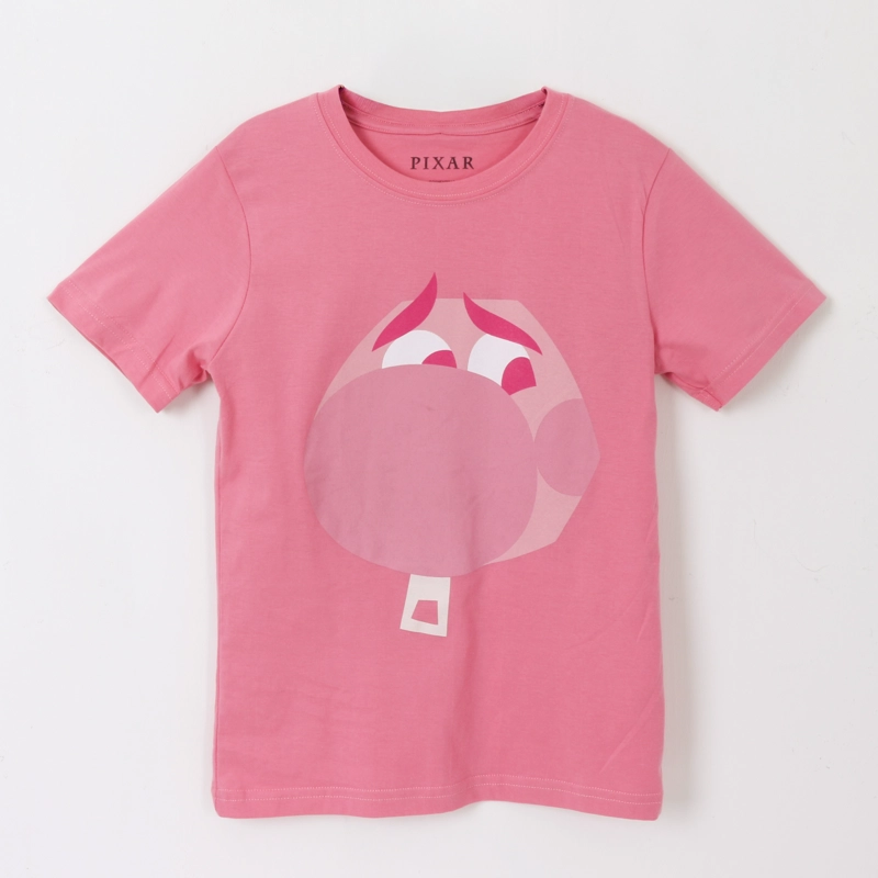 POLERA MANGA CORTA NIÑA ROSADO VERGÜENZA PIXAR DISNEY - 1