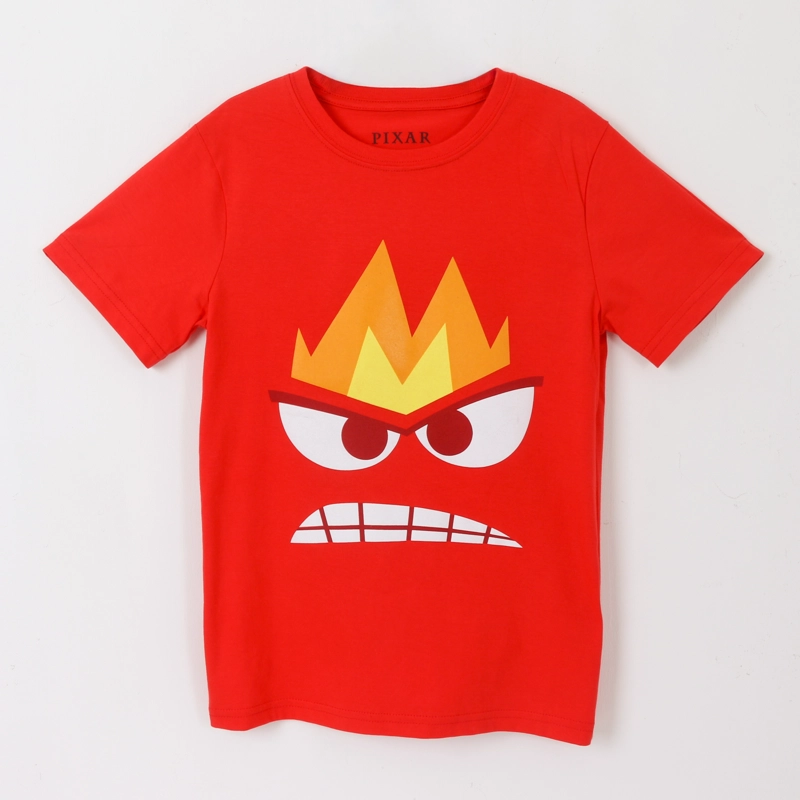 POLERA MANGA CORTA NIÑO IRA ROJO PIXAR DISNEY - 1
