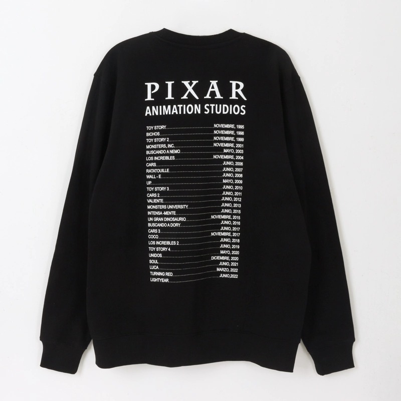 POLERON CERRADO ADULTO CORPORATIVO NEGRO PIXAR DISNEY - 2