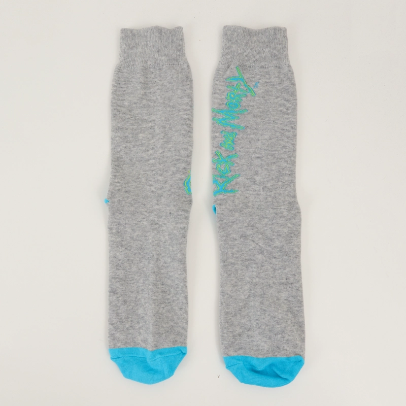 BIPACK CALCETIN HOMBRE CELESTE BANANA RICK AND MORTY - 6