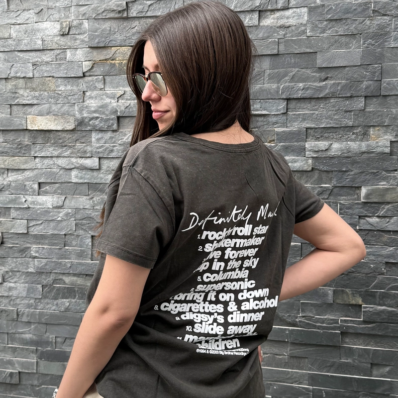 POLERA MANGA CORTA NEGRO MUJER PLAYLIST OASIS - 2