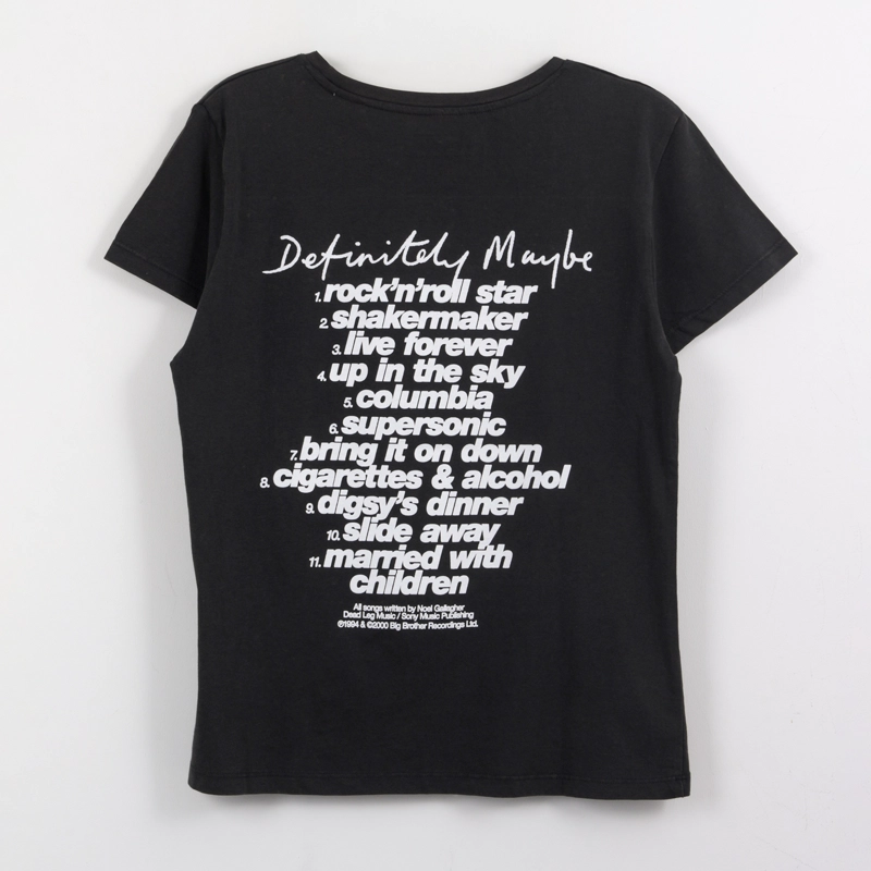 POLERA MANGA CORTA NEGRO MUJER PLAYLIST OASIS - 4
