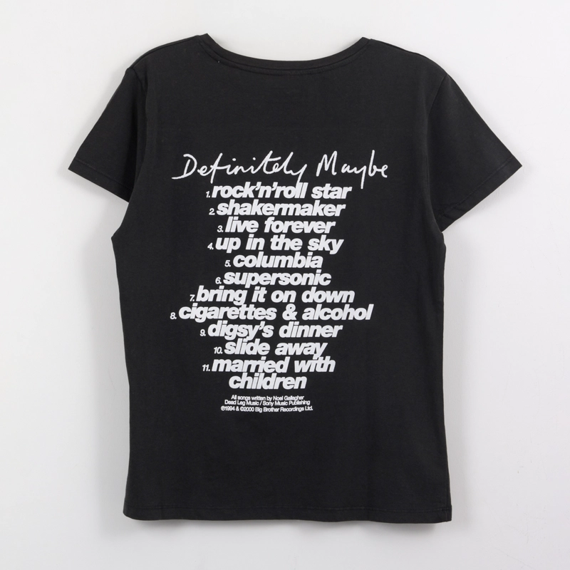POLERA MANGA CORTA NEGRO MUJER PLAYLIST OASIS - 4