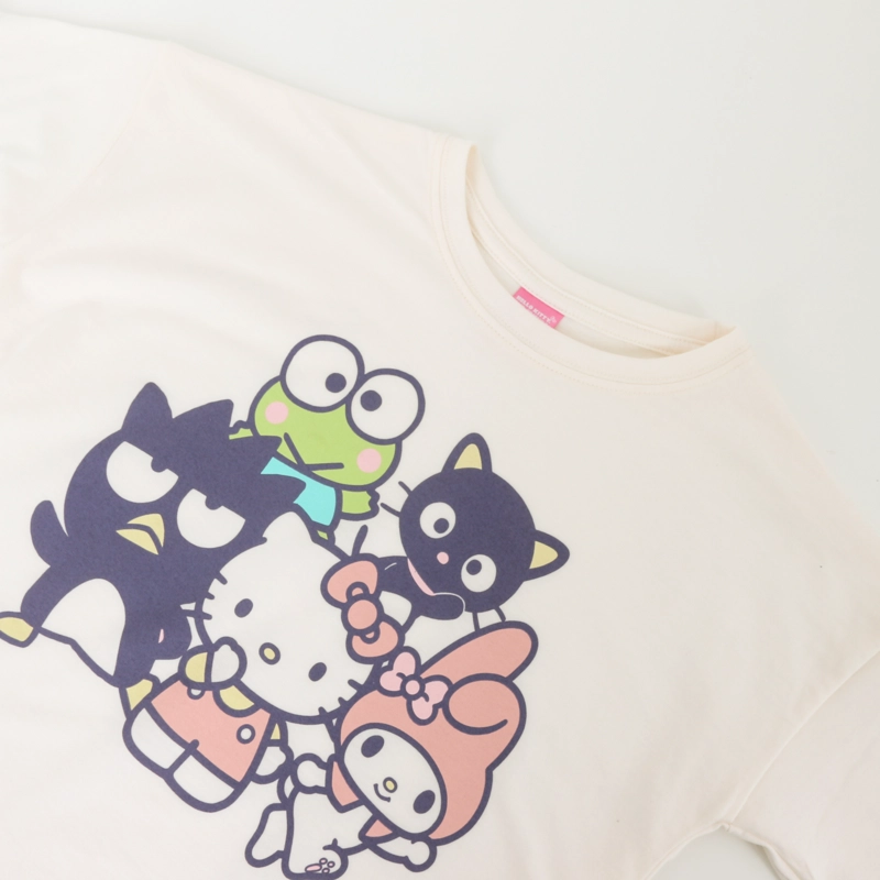 POLERA MANGA CORTA BLANCO NIÑO FRIENDS HELLO KITTY - 3