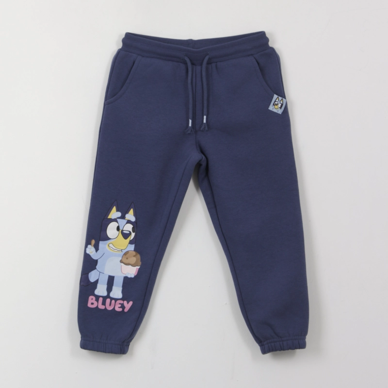 PANTALON DE BUZO NIÑA AZUL PERSONAJE BLUEY - 1