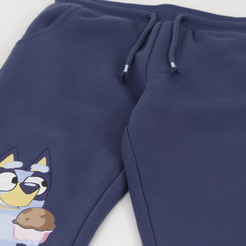 PANTALON DE BUZO NIÑA AZUL PERSONAJE BLUEY - 3