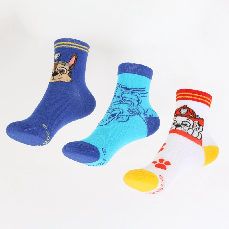 TRIPACK CALCETINES NIÑO AZUL CHASE & MARSHALL PAW PATROL - 1