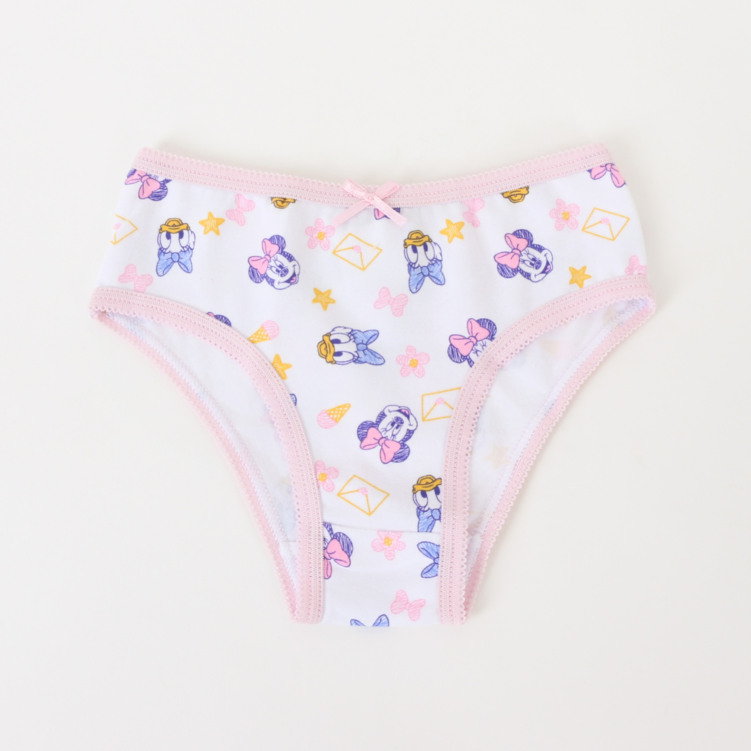 TRIPACK CALZON NIÑA ROSADO FULL PRINT MINNIE & DAISY DISNEY - 2