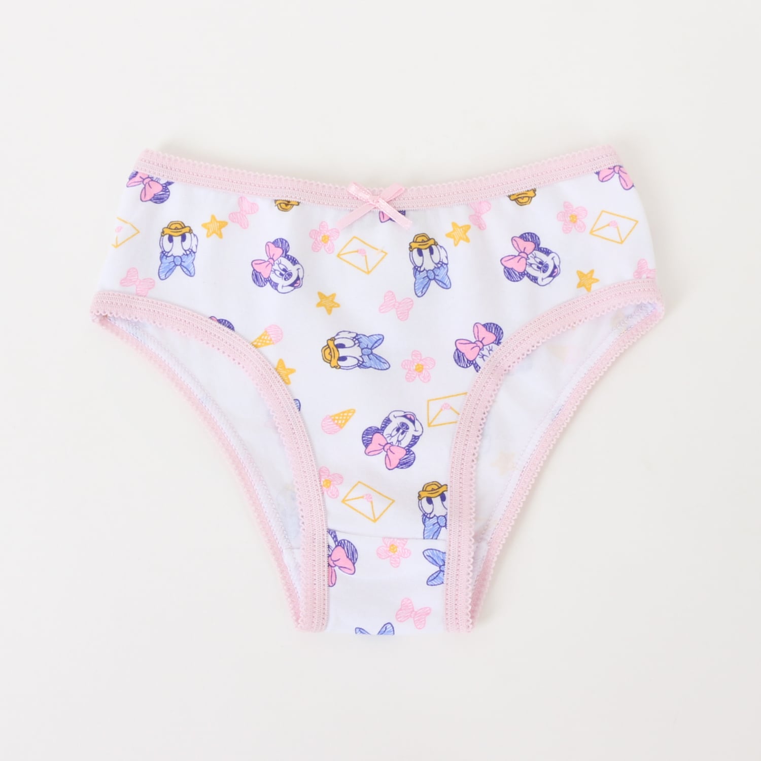 TRIPACK CALZON NIÑA ROSADO FULL PRINT MINNIE & DAISY DISNEY - 2