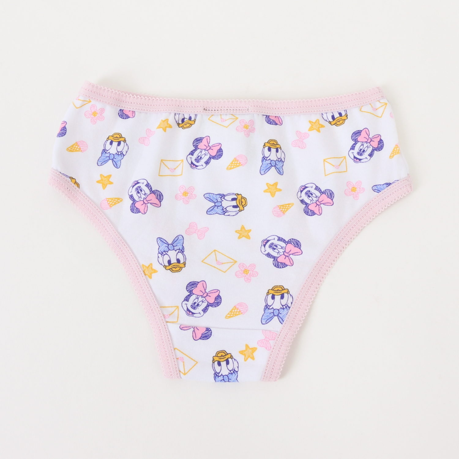 TRIPACK CALZON NIÑA ROSADO FULL PRINT MINNIE & DAISY DISNEY - 3