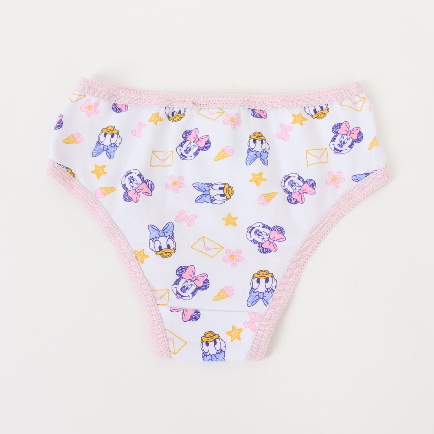 TRIPACK CALZON NIÑA ROSADO FULL PRINT MINNIE & DAISY DISNEY - 3