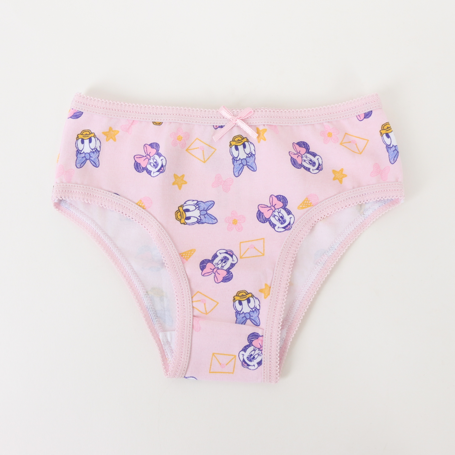 TRIPACK CALZON NIÑA ROSADO FULL PRINT MINNIE & DAISY DISNEY - 6