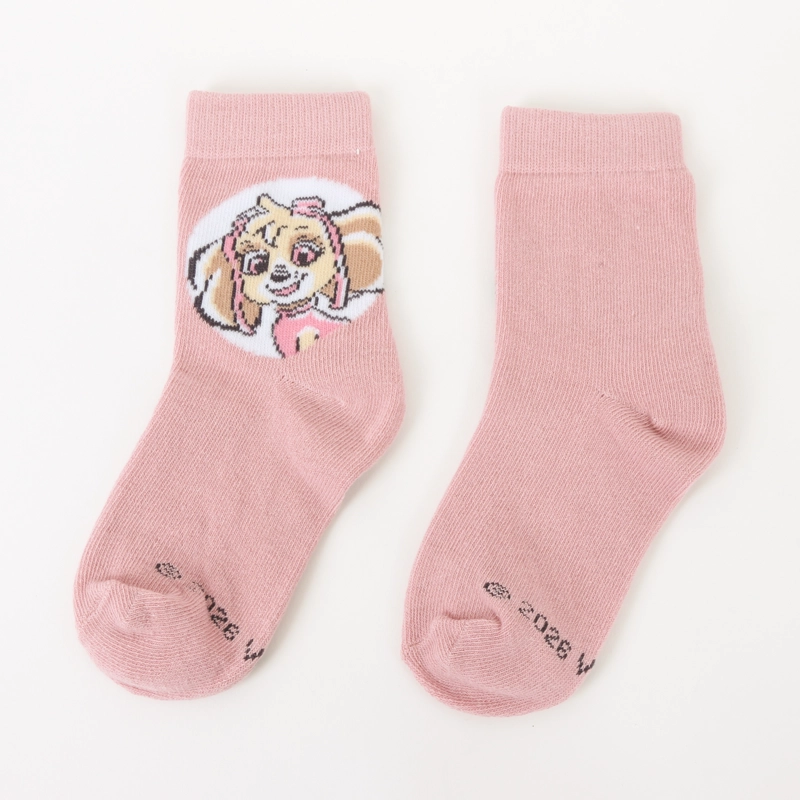 TRIPACK CALCETINES NIÑA ROSADO SKYE PAW PATROL - 3