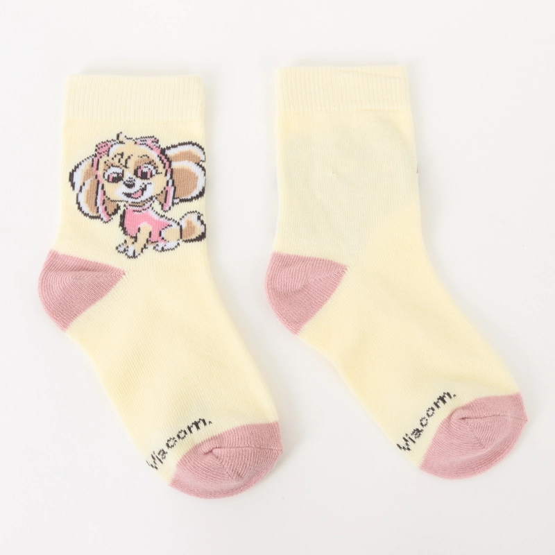 TRIPACK CALCETINES NIÑA ROSADO SKYE PAW PATROL - 6